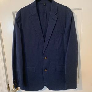 J. Crew Unstructured Slim-fit Ludlow Blazer in Garment-dyed Cotton-linen | 36S